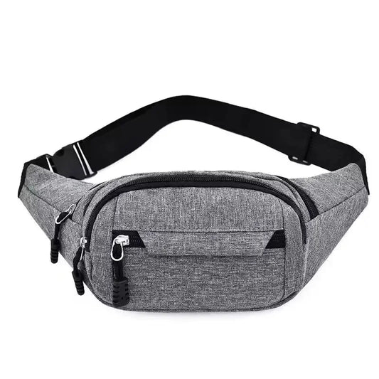 Large Capacity Waterproof Waist Bag – Unisex Belt Pouch Waist Belt Bag Peaceful Pleasures Health and Wellness