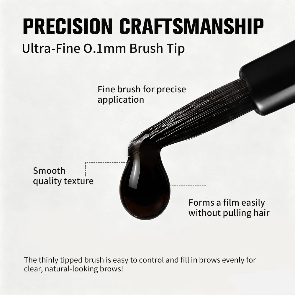 Eyebrow Gel Peel-off Long Lasting Fuller Defined Eyebrow Makeup Waterproof & Transfer-proof Suitable for Beginners Eyebrow Gel Peaceful Pleasures Health and Wellness
