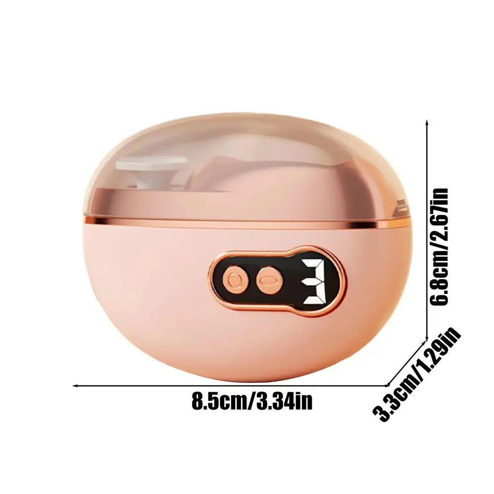 Electric Nail Clipper 3-Speed LED Light & Scraps Storage Trimmer
