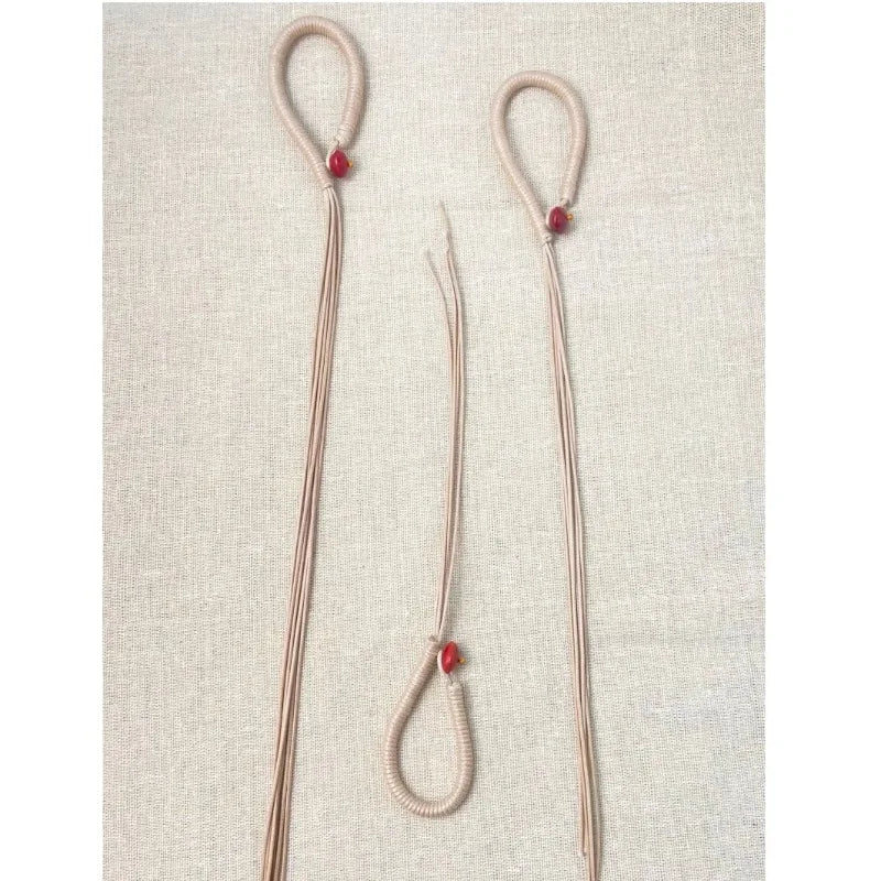 Fruit Shell Wind Chime Special Pull Ring Rope Hand Woven