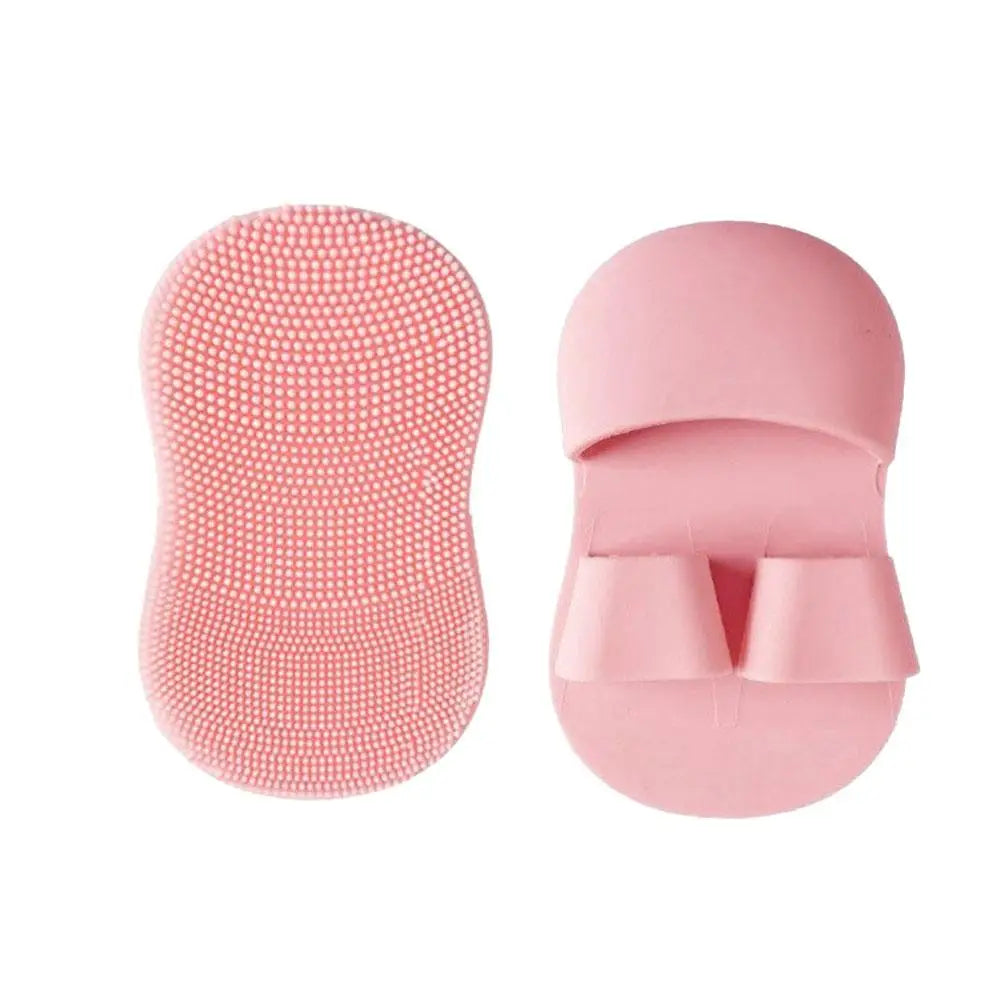 Silicone Facial Cleansing Brush 2-Pack | Finger-Fit Exfoliator