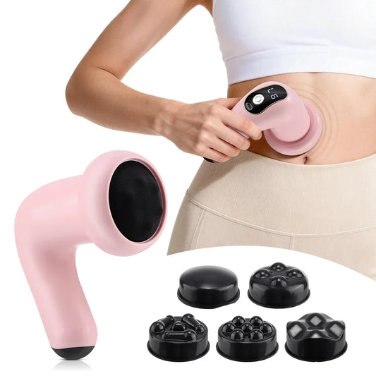 Cordless Electric Body Massager – 6 Levels & 5 Heads Electric Body Massager Oasis Select