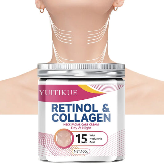 YUITIKUE Collagen Neck Cream | Firms, Lifts & Hydrates Neck Firming Cream Peaceful Pleasures Health and Wellness Default Title