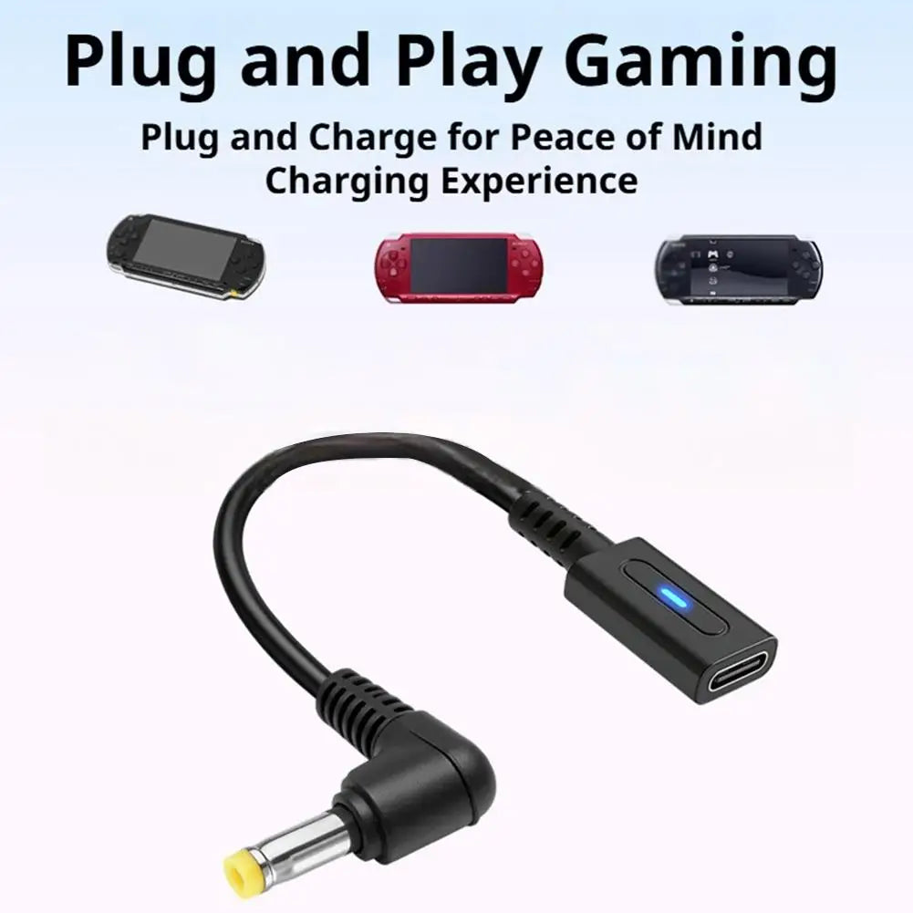 USB-C to PSP Charging Adapter Cable | PSP 1000 2000 3000 USB-C Charging Adapter Peaceful Pleasures Health and Wellness