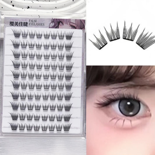 DIY Cluster Lash Extensions | Glue-Free False Eyelashes Cluster False Eyelashes Peaceful Pleasures Health and Wellness