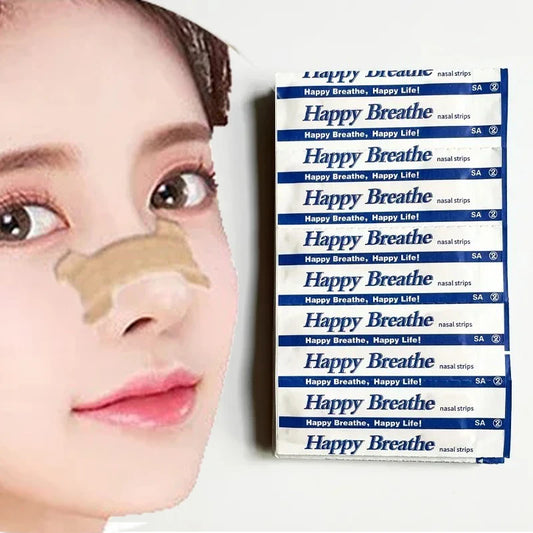 Nasal Breathing Strips for Better Sleep | 10–100 Pack Nasal Breathing Strips Peaceful Pleasures Health and Wellness