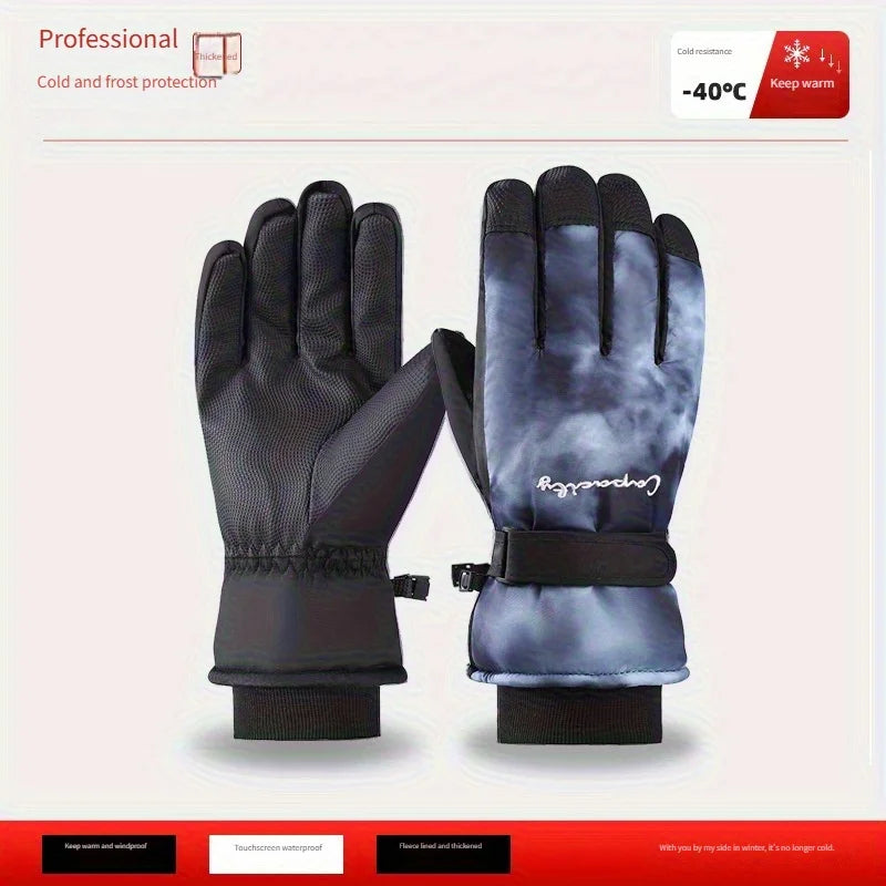 Unisex Touchscreen Waterproof Winter Gloves | Cycling & Outdoor