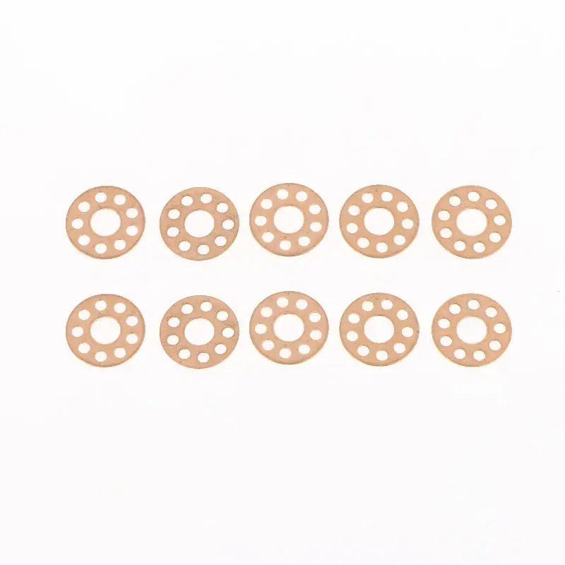 10Pcs 12x5.2x0.5mm 14x5.2x0.5mm Brass Washers Gasket Storage Oil Brass Washer 10x5.2x0.5mm Folding Knife Accessories Peaceful Pleasures Health and Wellness 14mm 10pcs