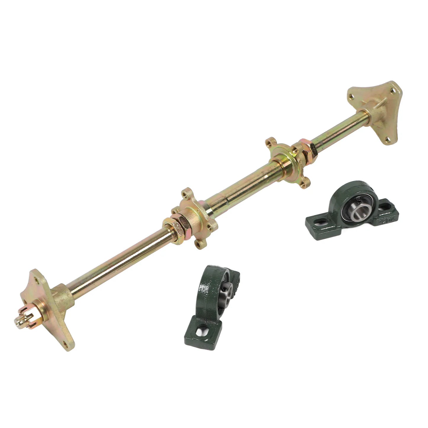 Metal Anti Impact Hubs Fixing Mounts Flanges Rear Axle Shaft 50 150CC