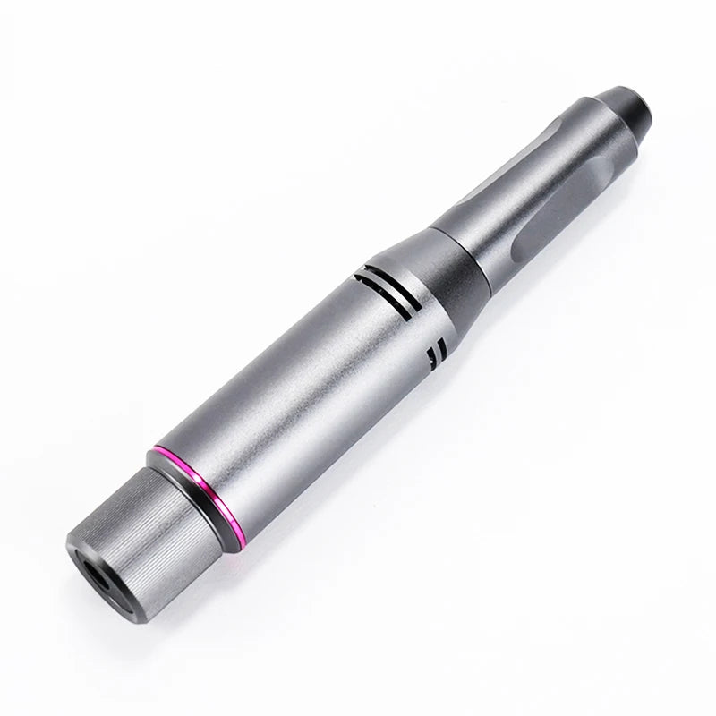Black Metal Handle Portable Nail Drill With Drill Bits Polishing Remove Poly UV Gel Equipment Manicure Pedicure Machine Peaceful Pleasures Health and Wellness