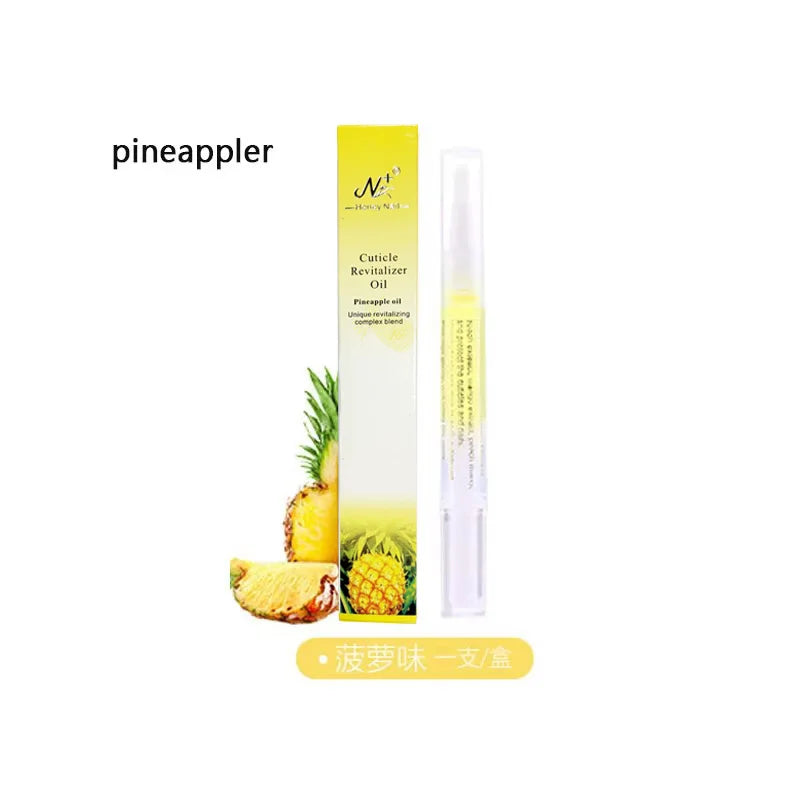 15 Smells Nail Nutrition Oil Pen Nail Treatment Cuticle Revitalizer Oil Prevent Agnail Nail Polish Nourish Skin Peaceful Pleasures Health and Wellness Pineapple