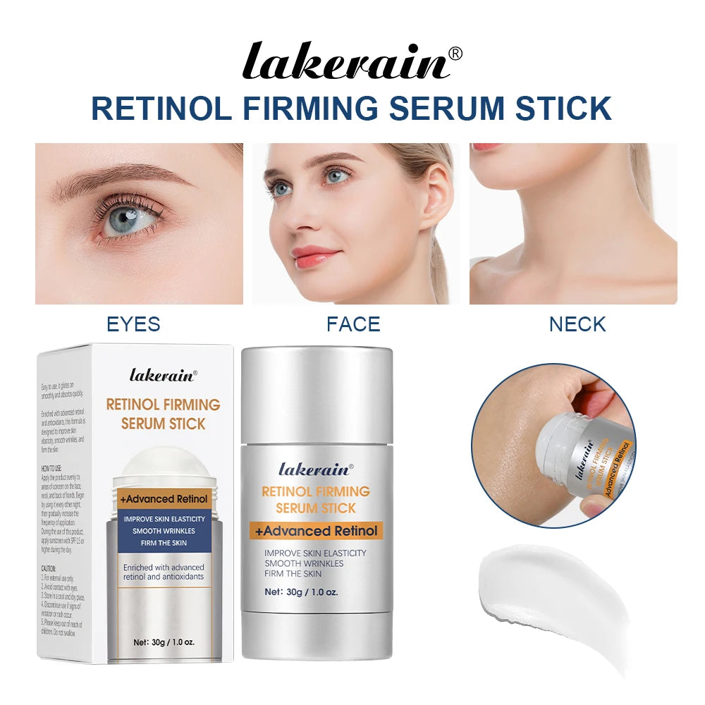 Retinol Eye Lifting Firming Cream Stick Dark Circles Firming Skin Instant Eye Repair Serum Stick For Women Eyes Care Product Peaceful Pleasures Health and Wellness Retinol Stick