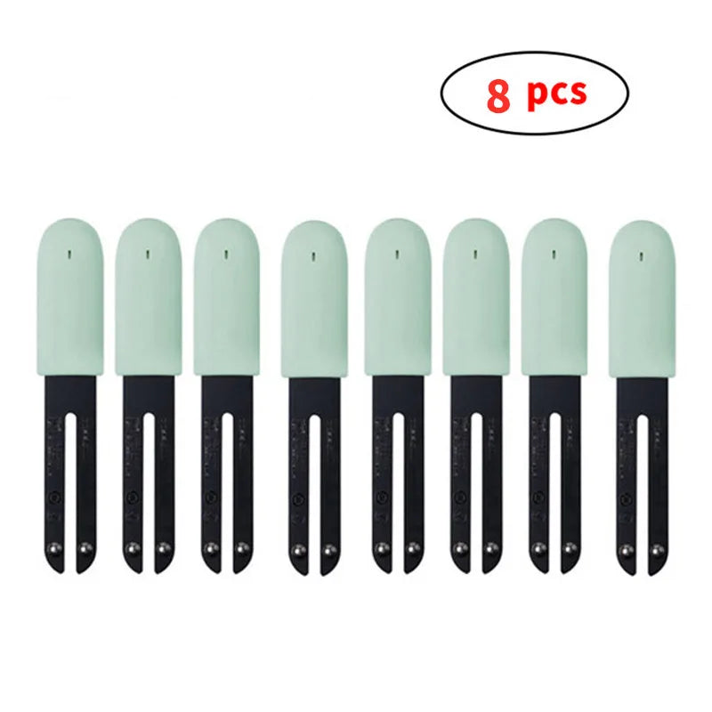 HHCC Flower Monitor Flora Garden Care Plant Grass Soil Water Fertility Smart Tester Sensor Flower Gardening Detector For Xiaomi Peaceful Pleasures Health and Wellness Green 8pcs