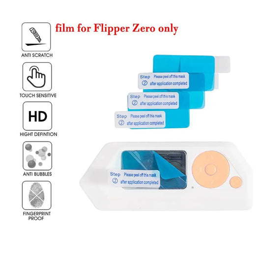 Flipper Zero Screen Protector 3-Pack – Clear PET Film Screen Protector Film Oasis Select