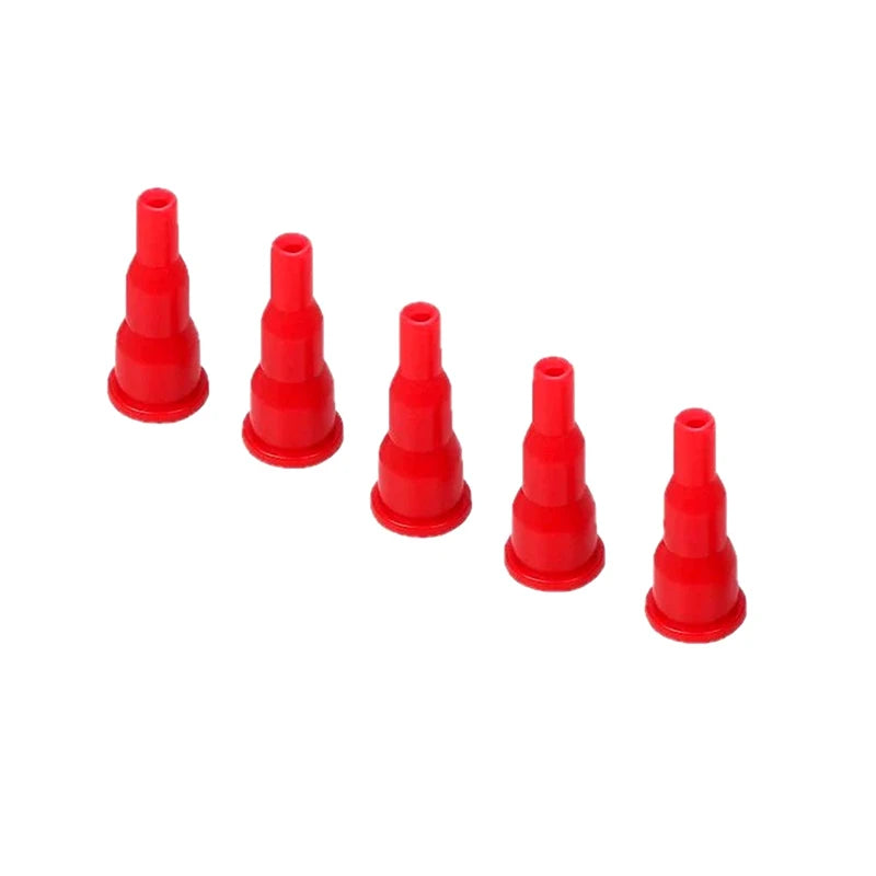 Red Black Butane Nozzle Adapter Convert Cassette Tank Into Inflatable Tank Gas Nozzle Connector Universal Refill Adapter Peaceful Pleasures Health and Wellness