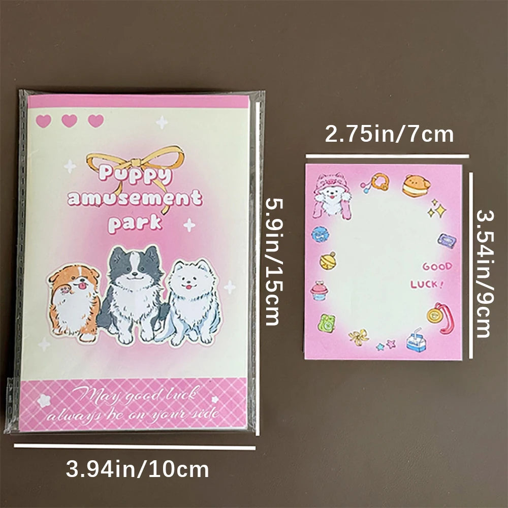 3D Cute Puppy Greeting Card Creative Bouquet Aesthetic Value Blessing