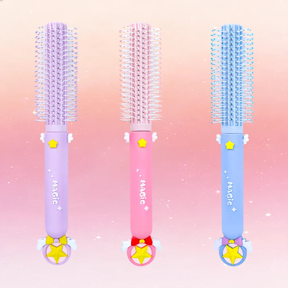 Magic Round Hair Brush – Thermal Curling & Blow Dry Tool
