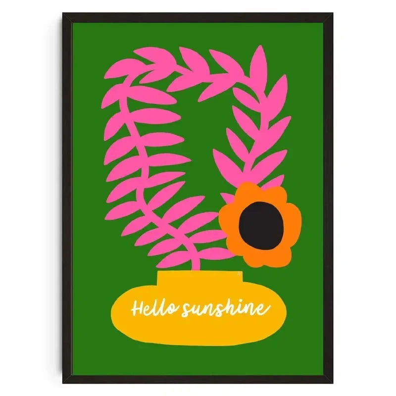 (1pc frameless)Pink Flower Market Vase Floral Plant Cute Wall Art Canvas Painting Nordic Posters And Prints Wall Picture For Peaceful Pleasures Health and Wellness 4 20x30cm Unframed