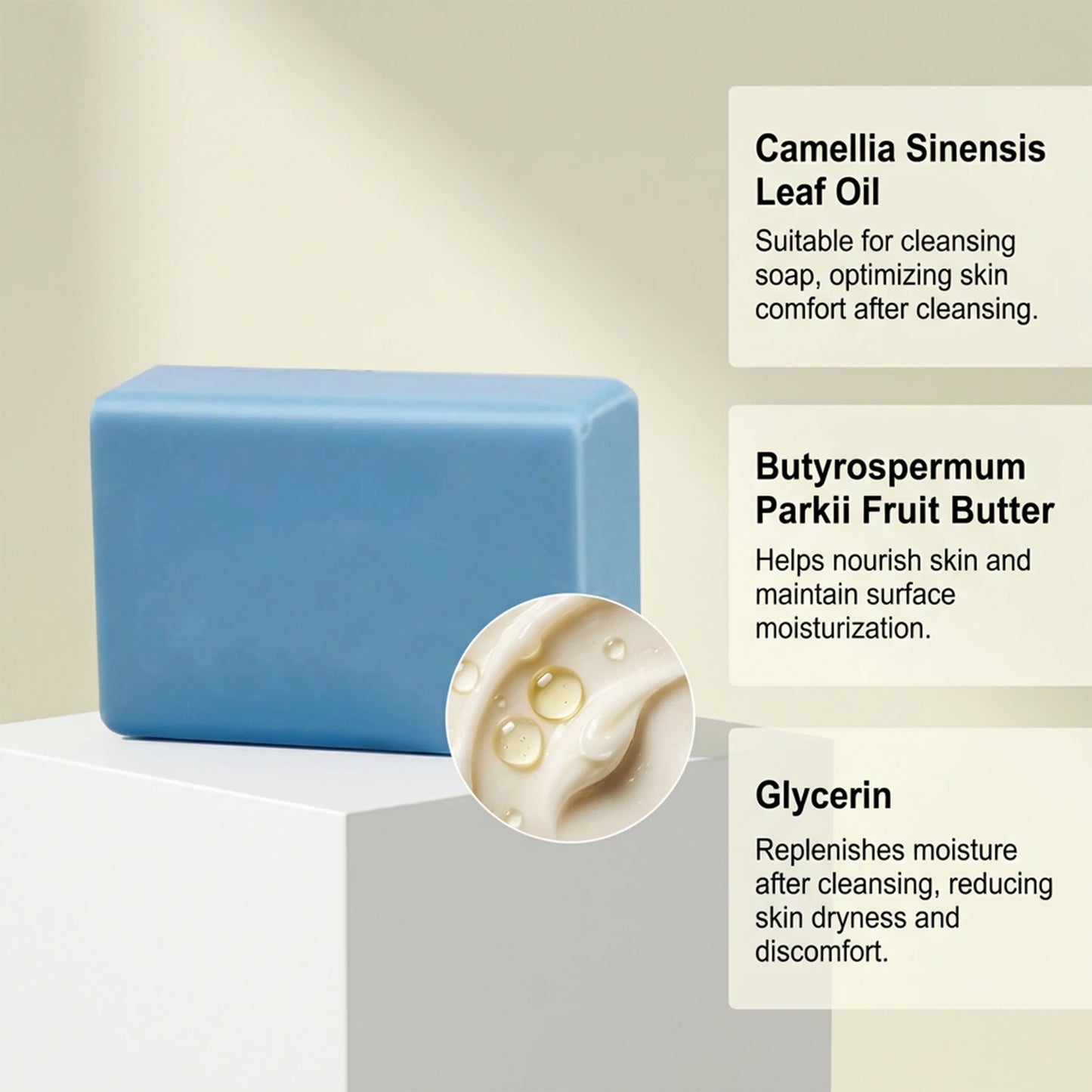 Jaysuing 3-in-1 Moisturizing Body Cleansing Soap Bar 100g