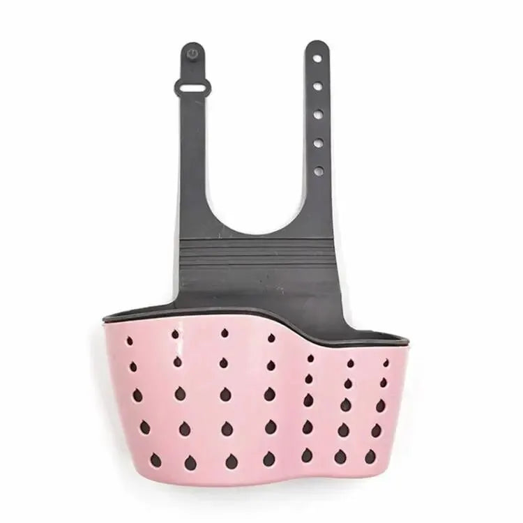 Adjustable Sink Drain Basket – Sponge & Soap Holder