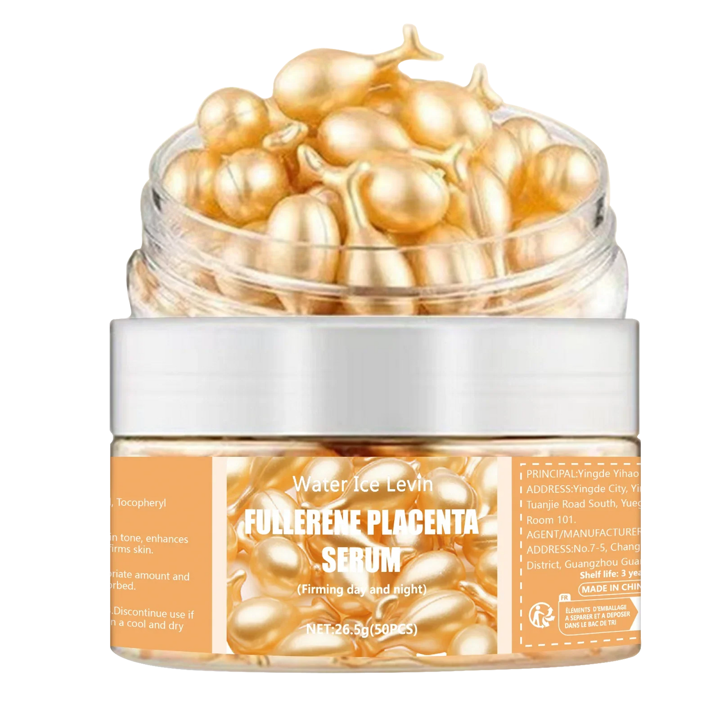 50 Collagen & Hyaluronic Acid Face Serum Capsules