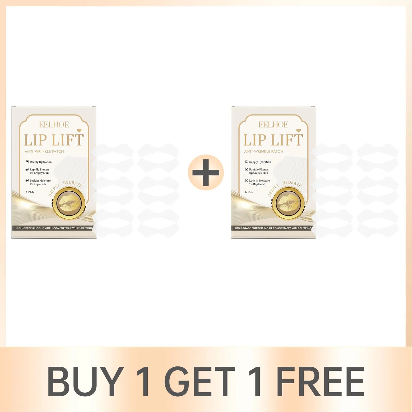 EELHOE Lip Care Patches – Fine Lines, Dryness & Dead Skin
