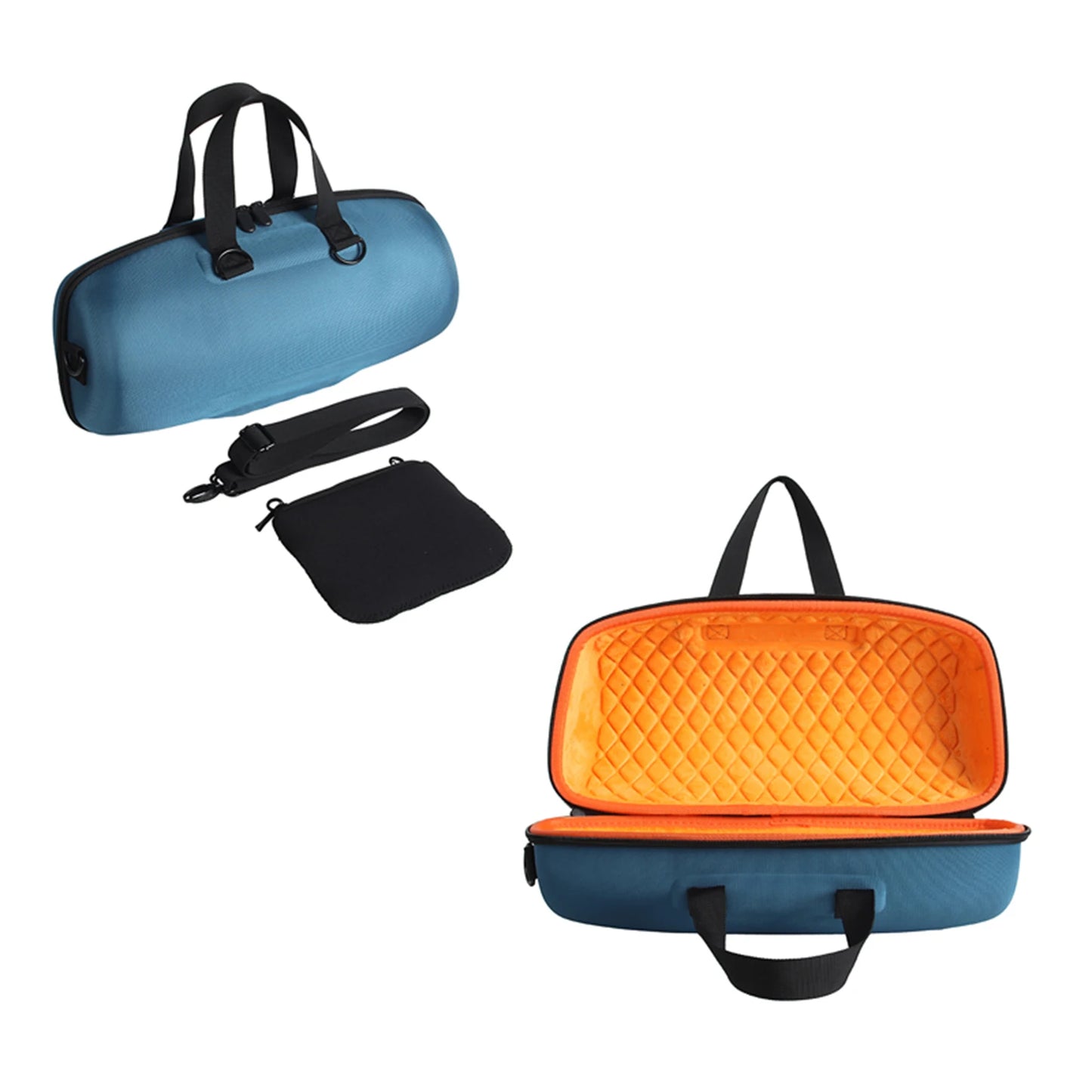 Speaker Carrying Case for Xtreme5 Speakers with Shoulder Strap Portable Storage Bag Cases Shockproof for Outdoor Travel Use Peaceful Pleasures Health and Wellness Blue