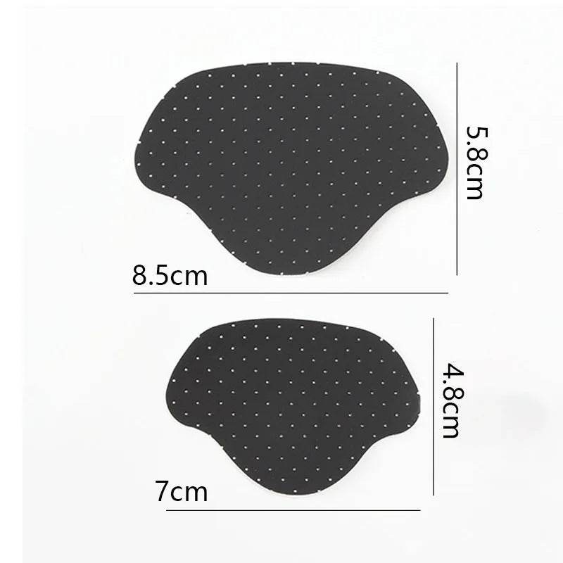 4-Pack Adhesive Heel Patches | Breathable Shoe Repair Pads
