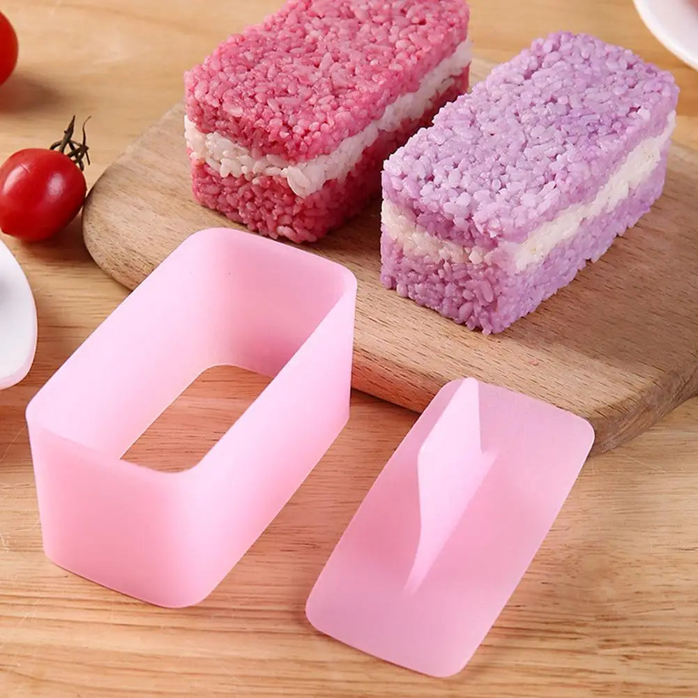 3PCS New Kitchen DIY Sushi Mold Rice Ball Food Press Sushi Maker Mold Japanese HomeBento Accessories Tools Peaceful Pleasures Health and Wellness