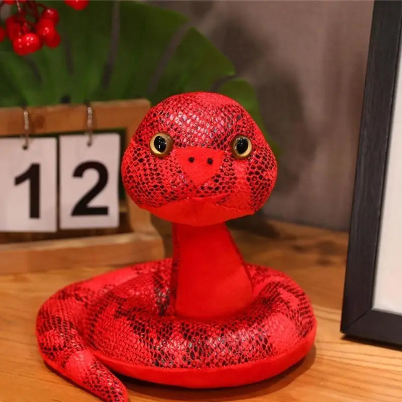 2025 Year of the Snake Plush Toy – PP Cotton, 20cm, 10 Colors