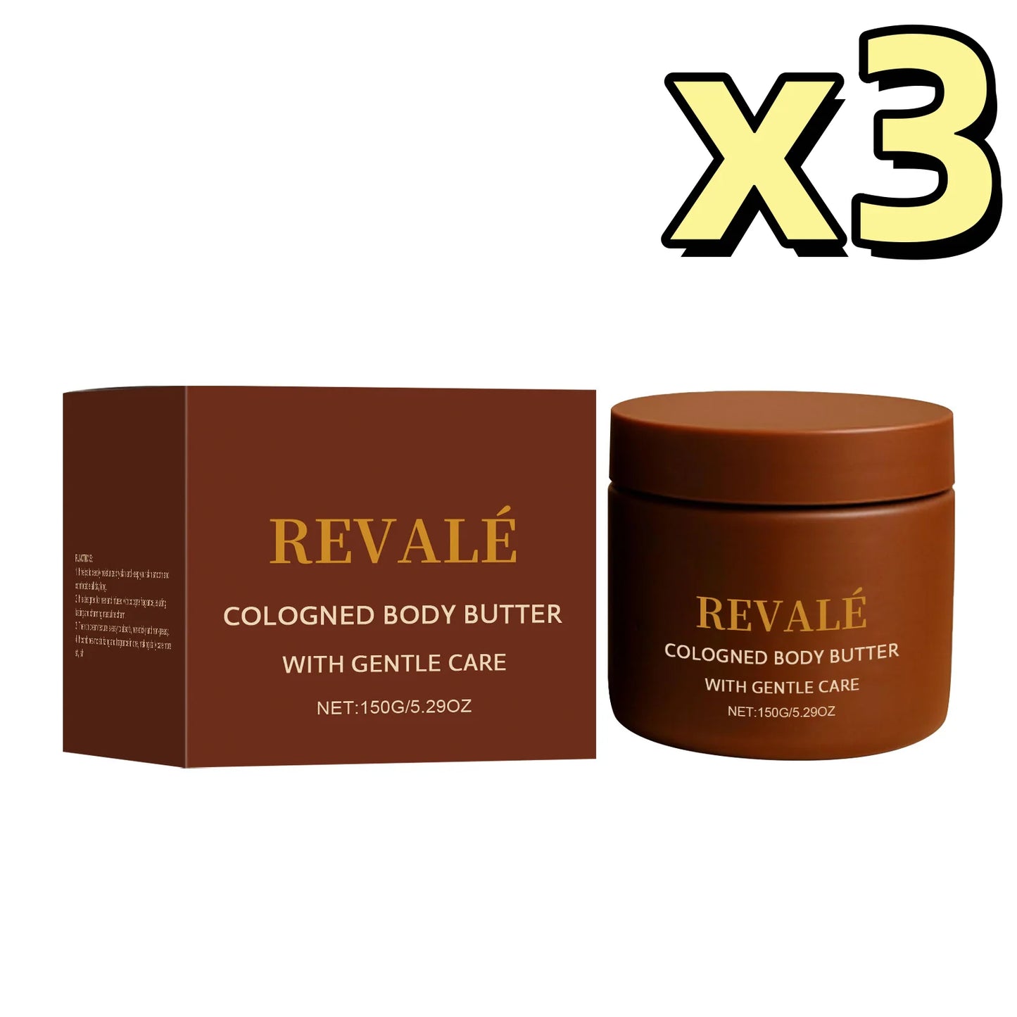 Sandalwood Men Body Cream Hydrate Rough Skin Refresh Body Repair Dryness Men First Choice Daily Use Non Greasy Body Moisturizer Peaceful Pleasures Health and Wellness 150g Boxed X 3PCS