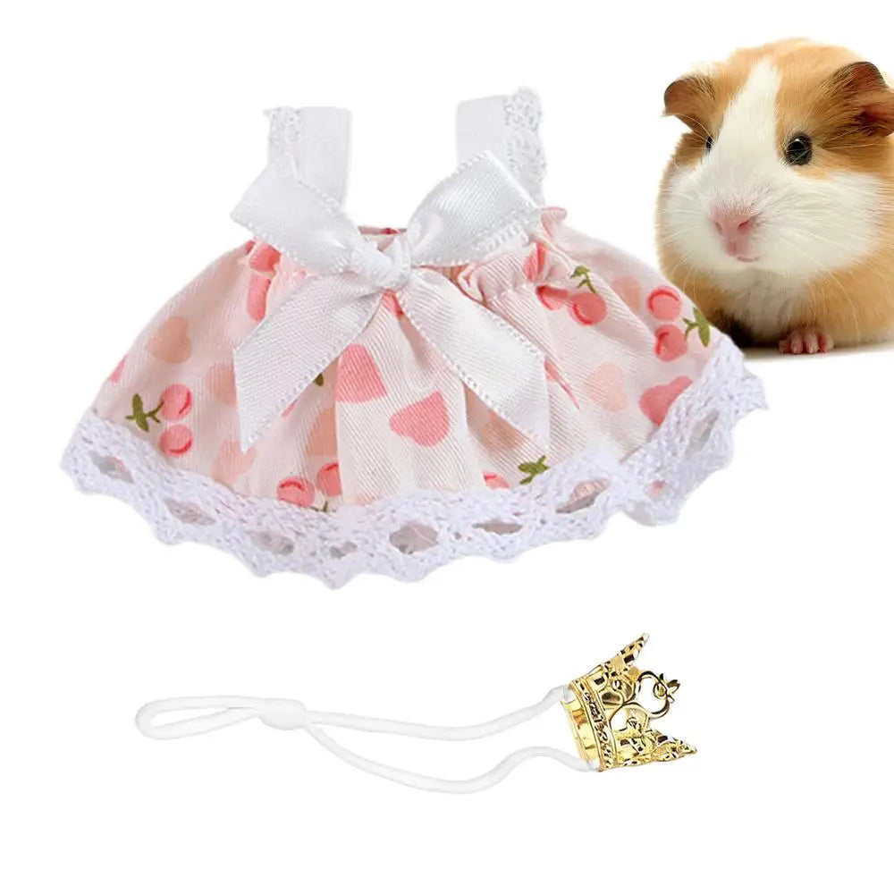 Hamster Outfits Soft Chinchilla Outfits Mini Hamster Dress For Pet Parents Animal Lovers Shelters Shops Photography Birthday Peaceful Pleasures Health and Wellness C China Mainland