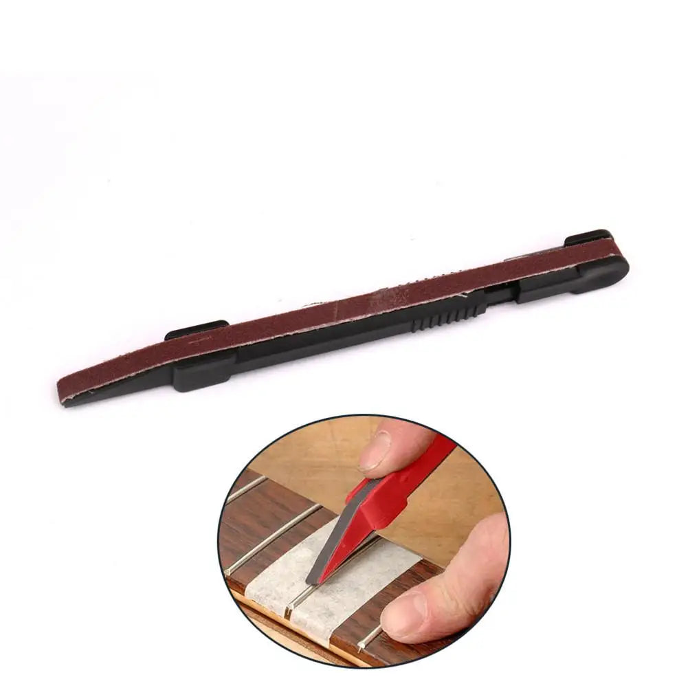 Guitar Bass Fret Polishing Wire File Fretboard Sanding Repair Tool