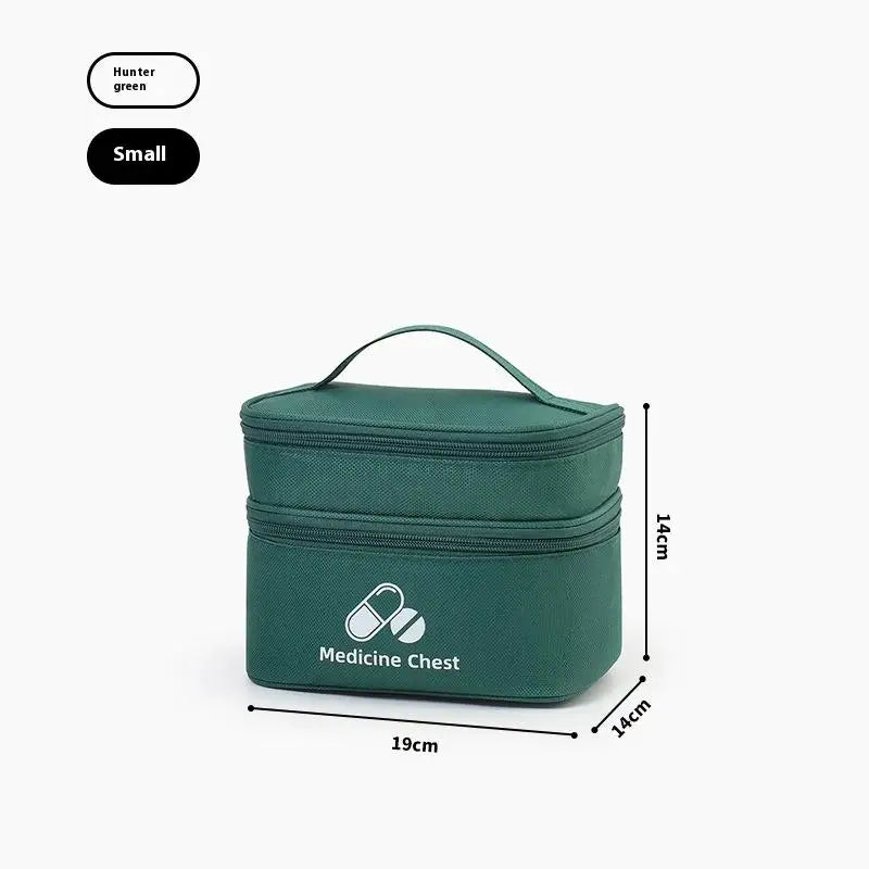 Double Layer First Aid Kit Bag – Oxford Cloth Travel Organizer