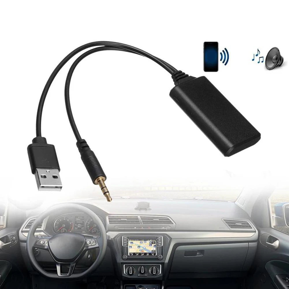 Universal Car Bluetooth Aux Adapter – Wireless Audio Peaceful Pleasures Health and Wellness
