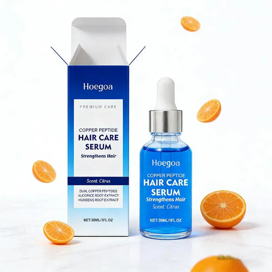 Copper Peptide Hair Growth Serum 30ml – Biotin & Tripeptide Scalp Treatment for Thicker, Fuller Hair Peaceful Pleasures Health and Wellness