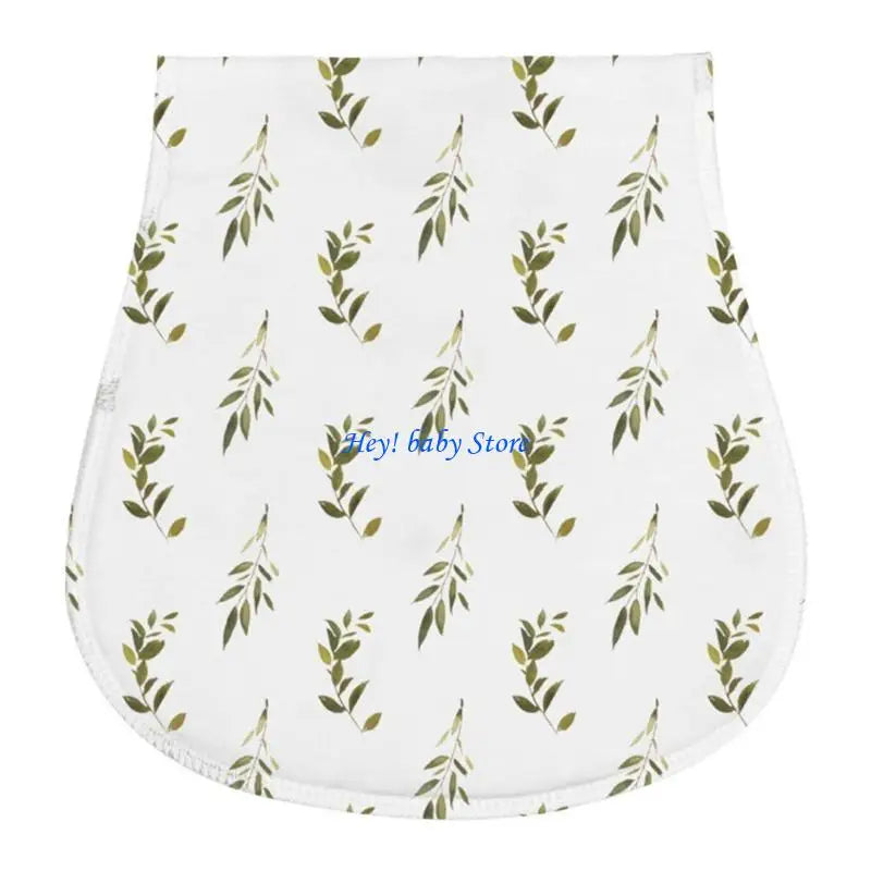Soft Absorbent Baby Burp Cloths – Newborn Feeding & Teething Bibs