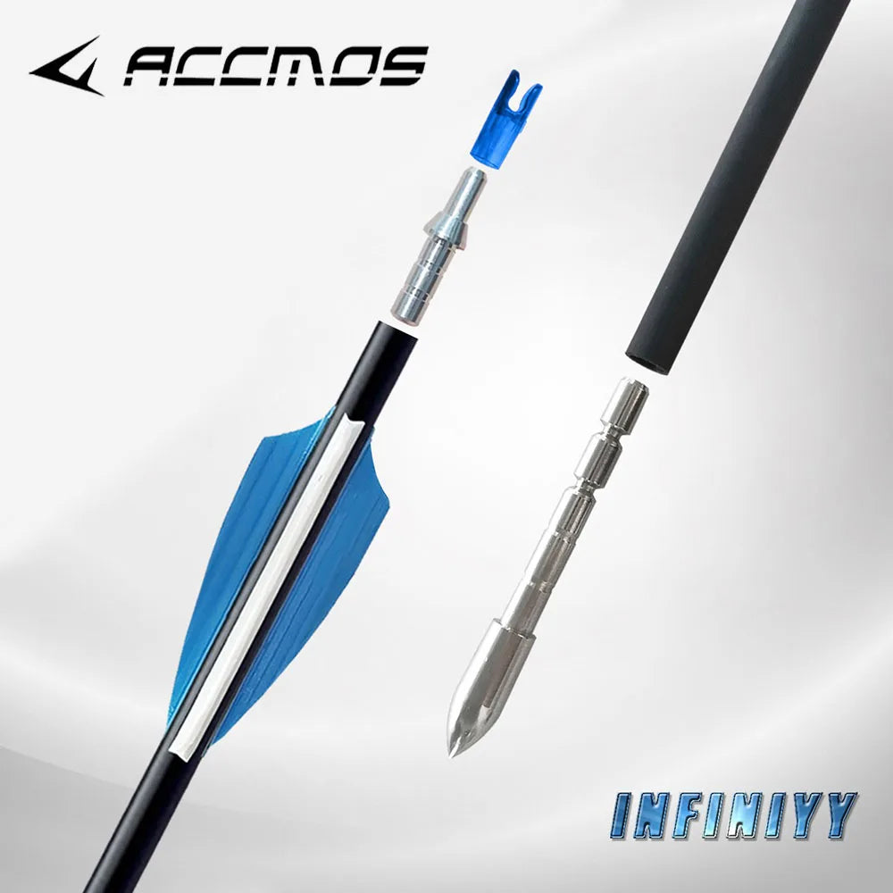 6- ID4 Straightness 0 001 Pure Carbon Arrow Sp400-1500 Recurve