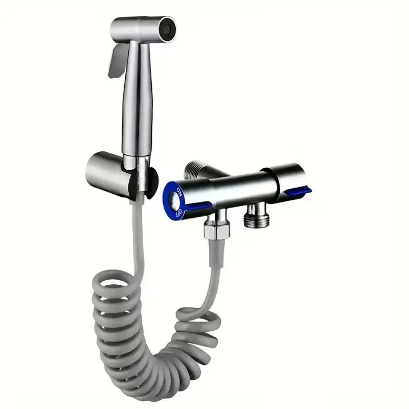 Multifunctional Bidet Spray Gun & Flush Valve Faucet Set