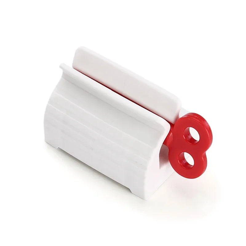 Cartoon Frog Toothpaste Squeezer Device Dispenser Holder Bathroom Toothbrush Holder Organizer Facial Cleanser Squeezer Press Peaceful Pleasures Health and Wellness Red