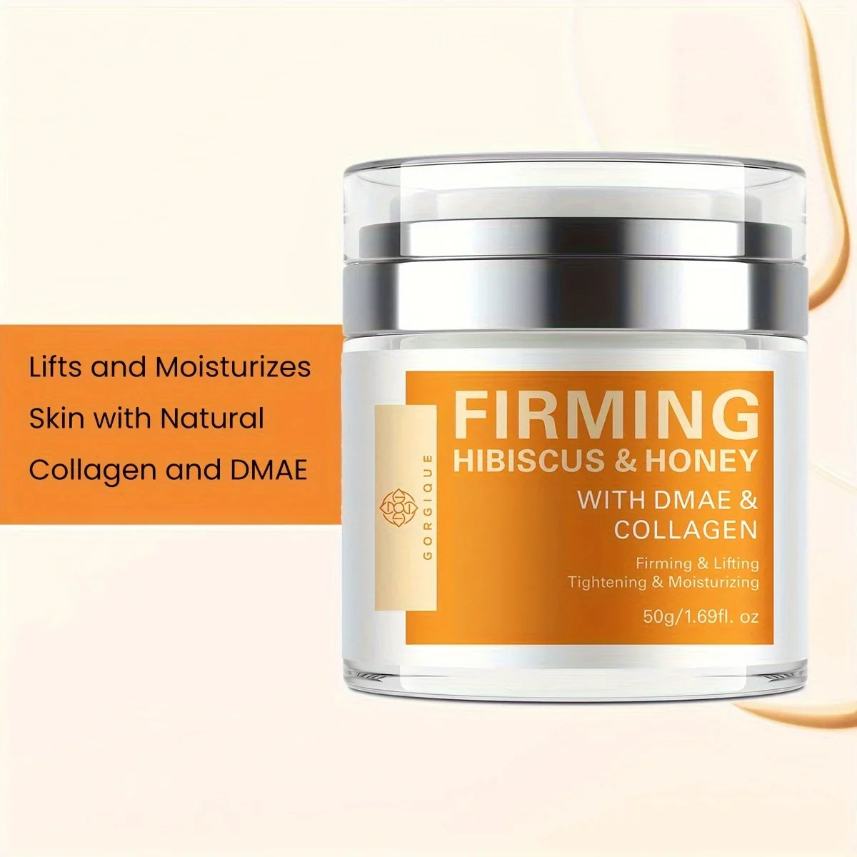 GORGIQUE Hibiscus & Honey Firming Cream | Skin Tightening