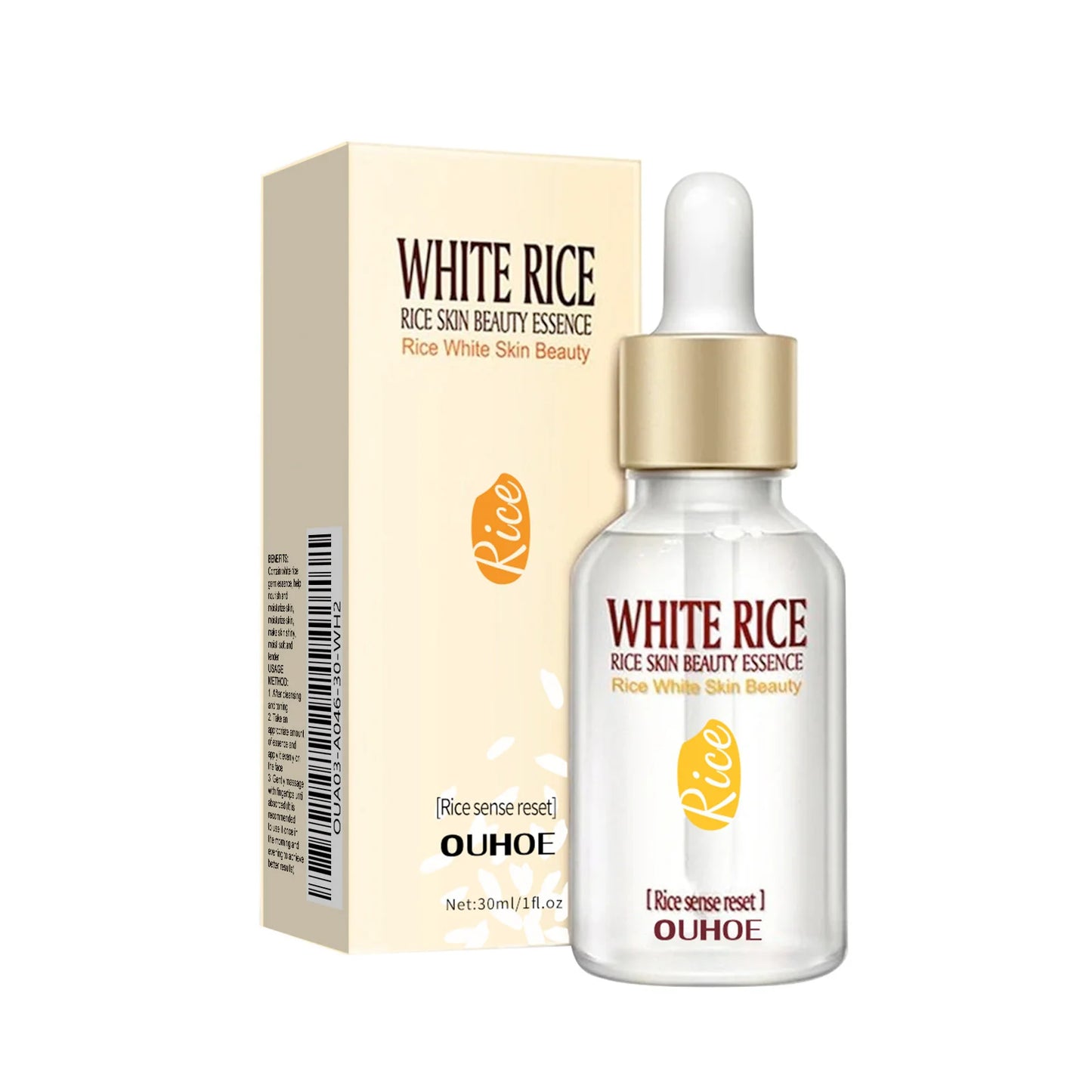 White Rice Face Serum – Brighten, Pore Minimize & Anti-Aging