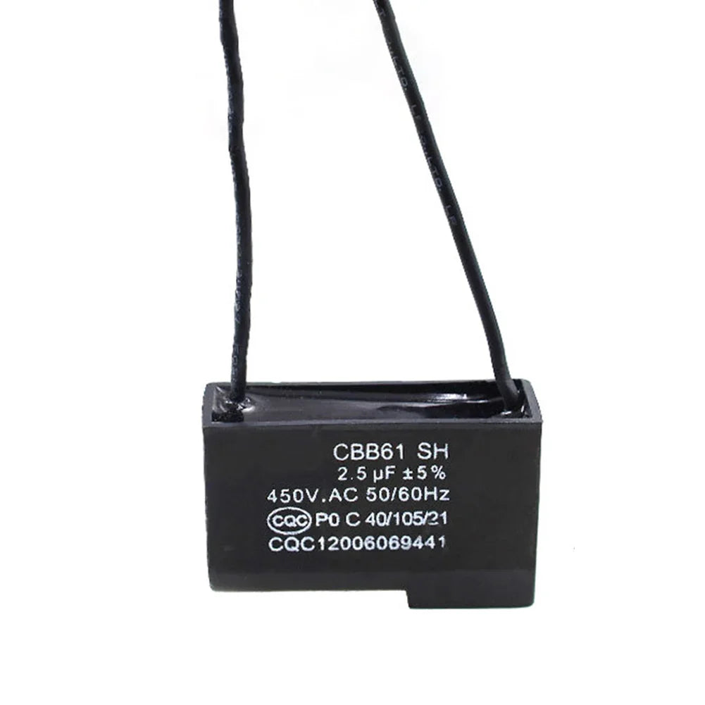 CBB61 2.5µF 450V Fan Starting Capacitor – Ceiling & Table Fans