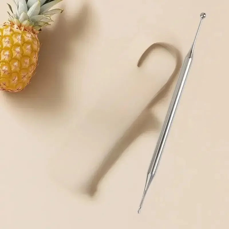 Stainless Steel/Brass Acupuncture Pen Manual Body Trigger Point Probe Deep Tissue Massage Dual Head Facial Reflexology Tools Peaceful Pleasures Health and Wellness