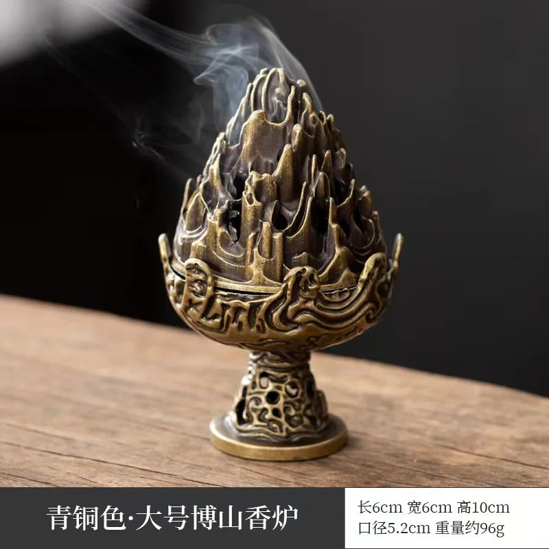 Mini Zen Inspired Small Incense Burner, Small Auspicious Cloud, Incense Plate, Aromatherapy Burner, Incense Path Accessories Peaceful Pleasures Health and Wellness type5