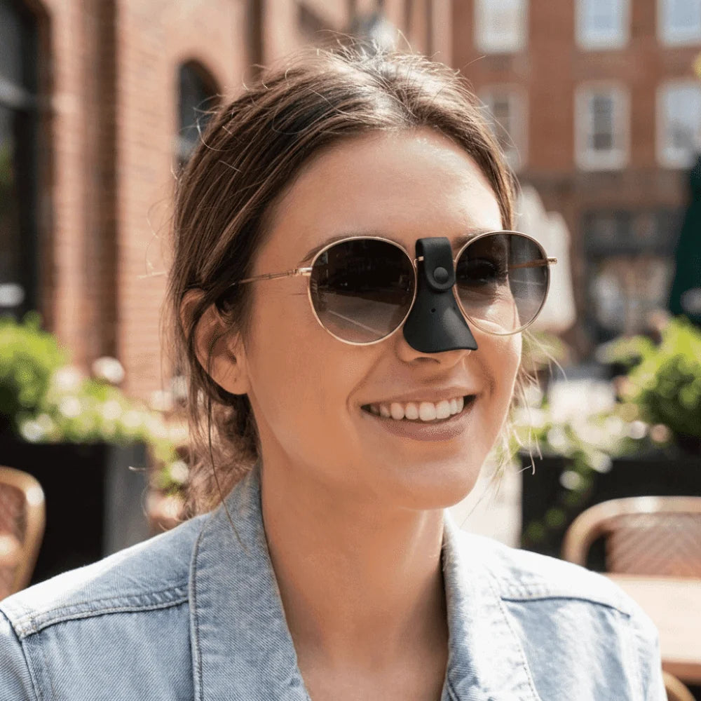 PU Leather UV Nose Guard for Sunglasses | Beach Sun Protection