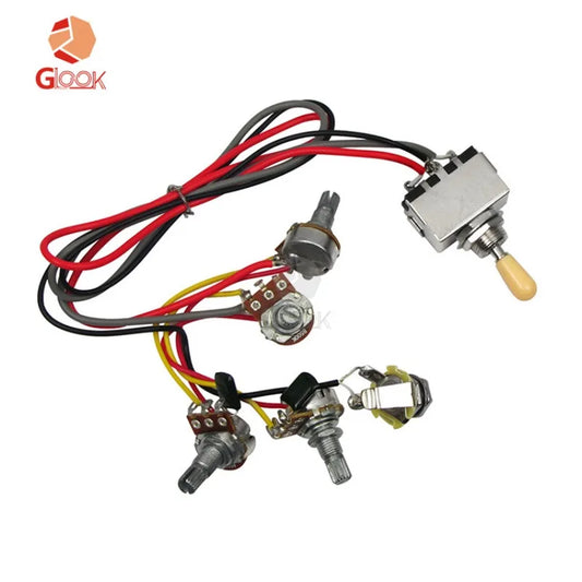 LP Electric Guitar Circuit-2T2V Circuit Plug-in Full Musical Peaceful Pleasures Health and Wellness LP circuit-2T2V