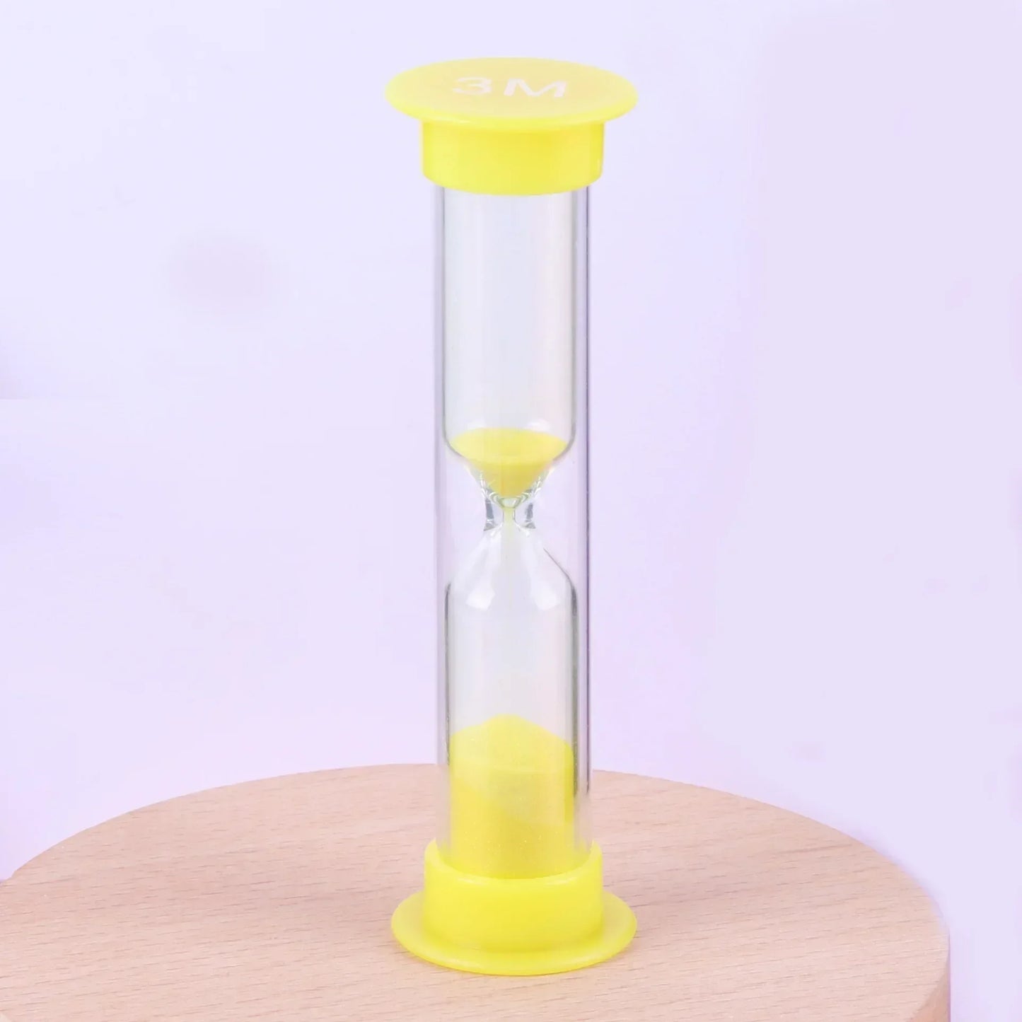 6 Pieces/set Sand Clock Hourglass 30S 1 2 3 5 10 Minutes Ornaments for Home Children Gift Decoration Timer Clocks Decor Garden Peaceful Pleasures Health and Wellness 3min