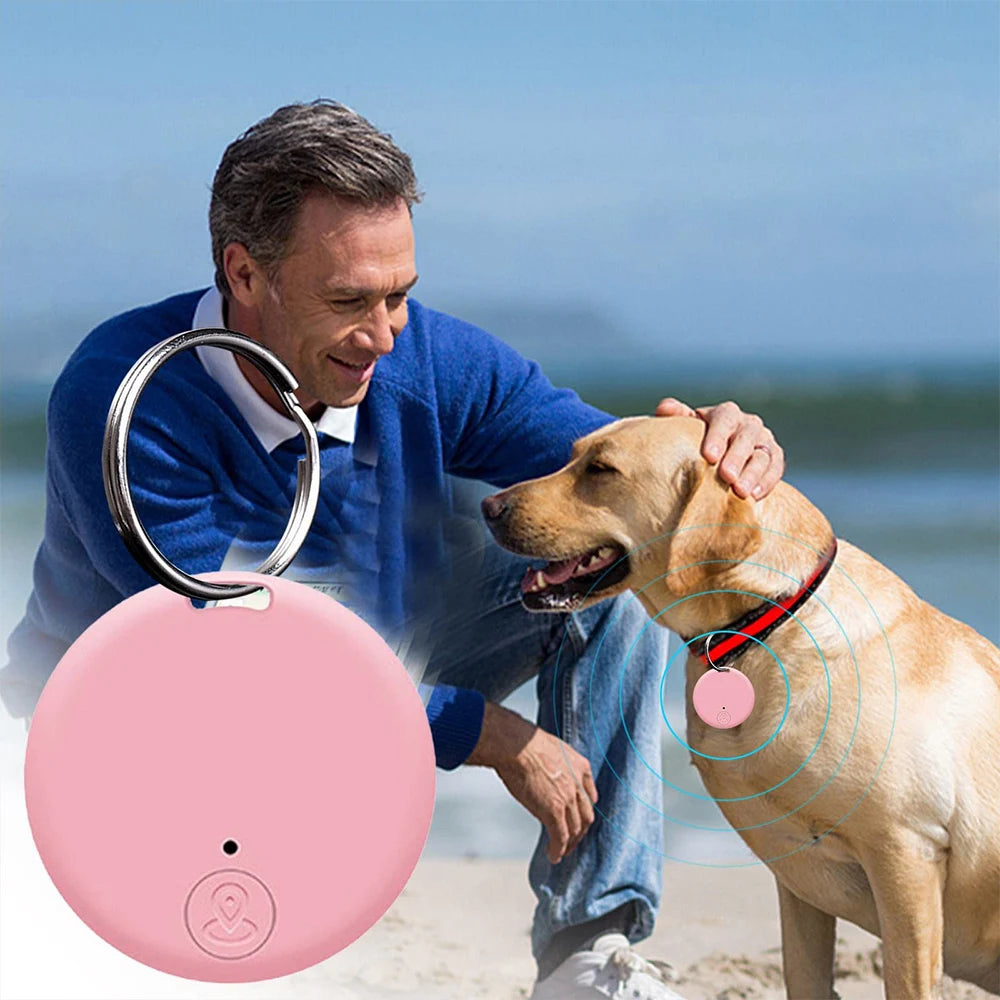 Mini GPS Tracker Device Anti-Lost Reminder For Pet Kids Bag Key Wallet Smart Bluetooth Connected IOS/ Android App Finder Locator Peaceful Pleasures Health and Wellness