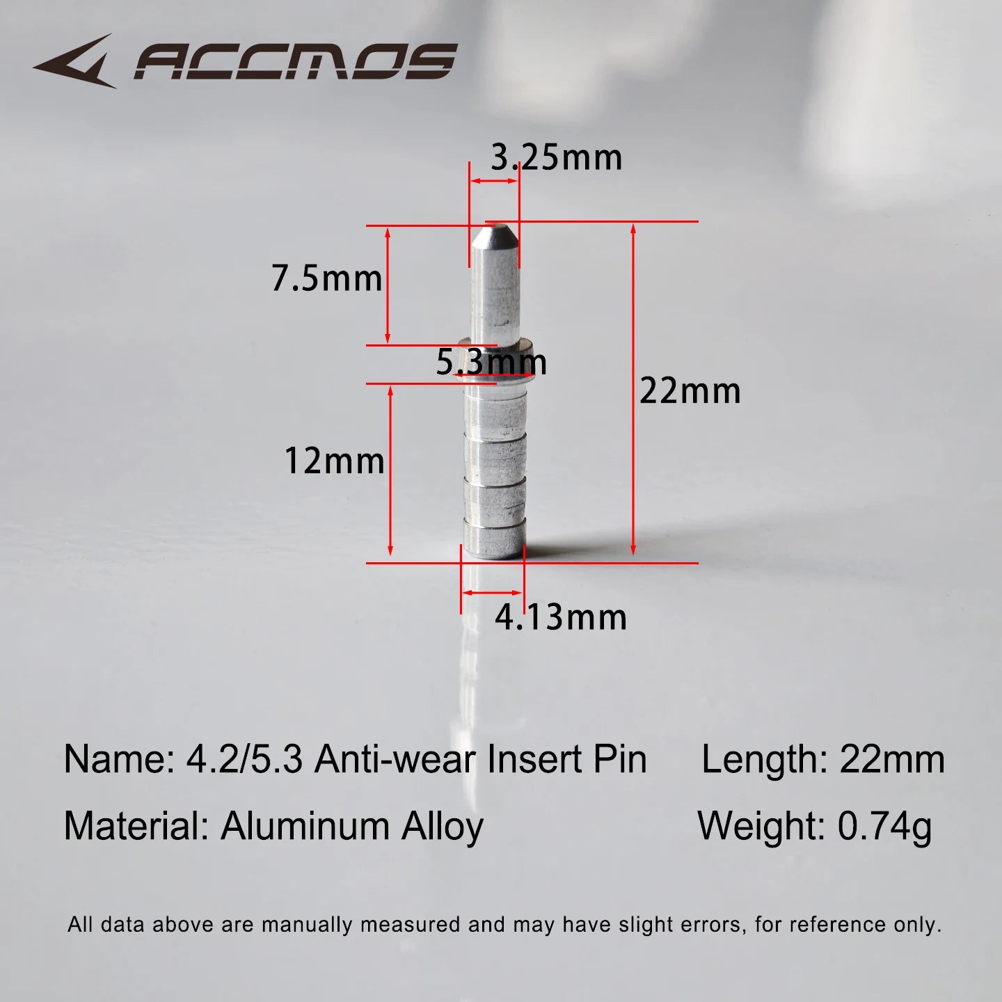 Nock Pin ID3 Aluminum Arrow Tail Shaft Archery Shooting Accessories